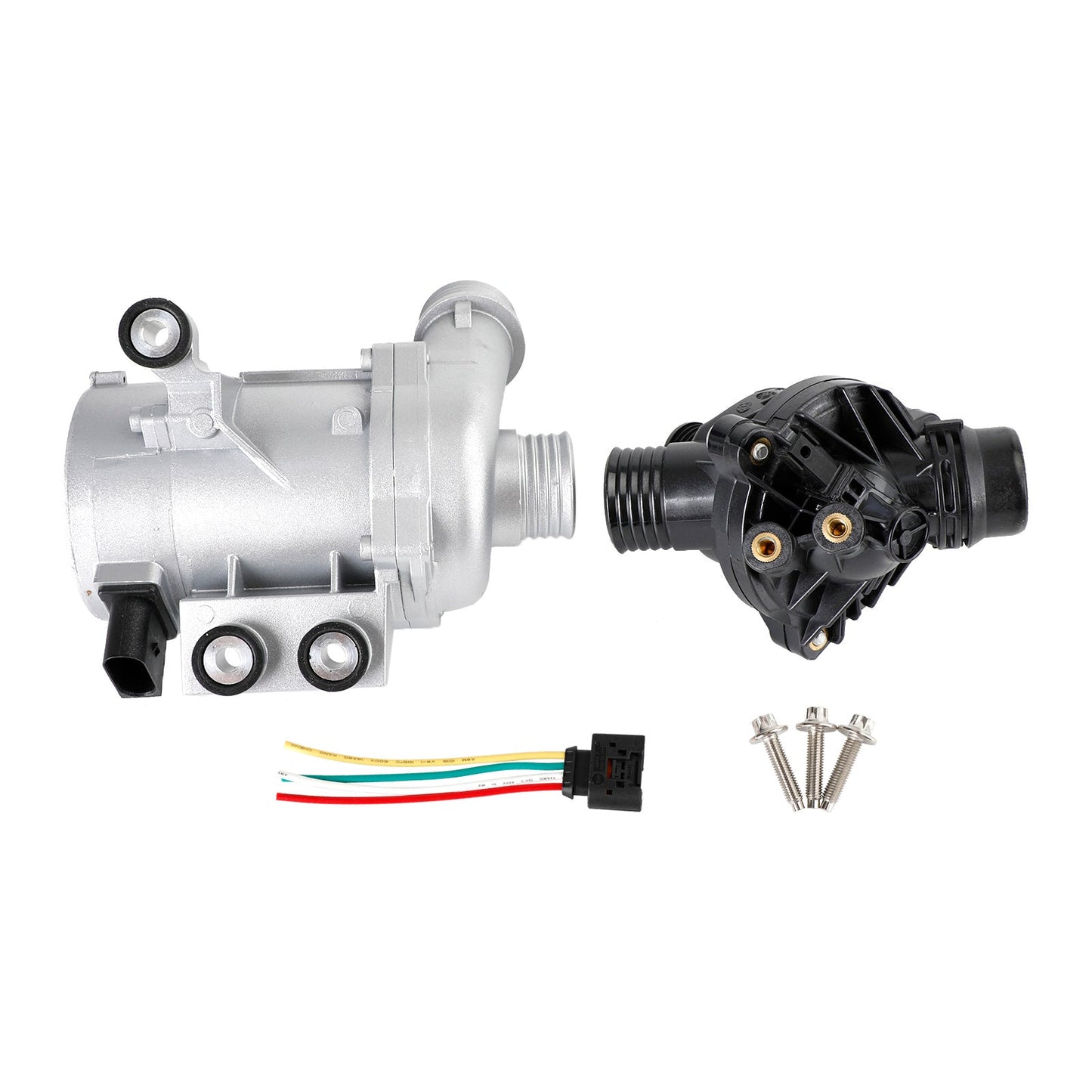 Electric Water Pump W/Thermostat & Bolt for BMW 3 Series 11517586925 11537549476