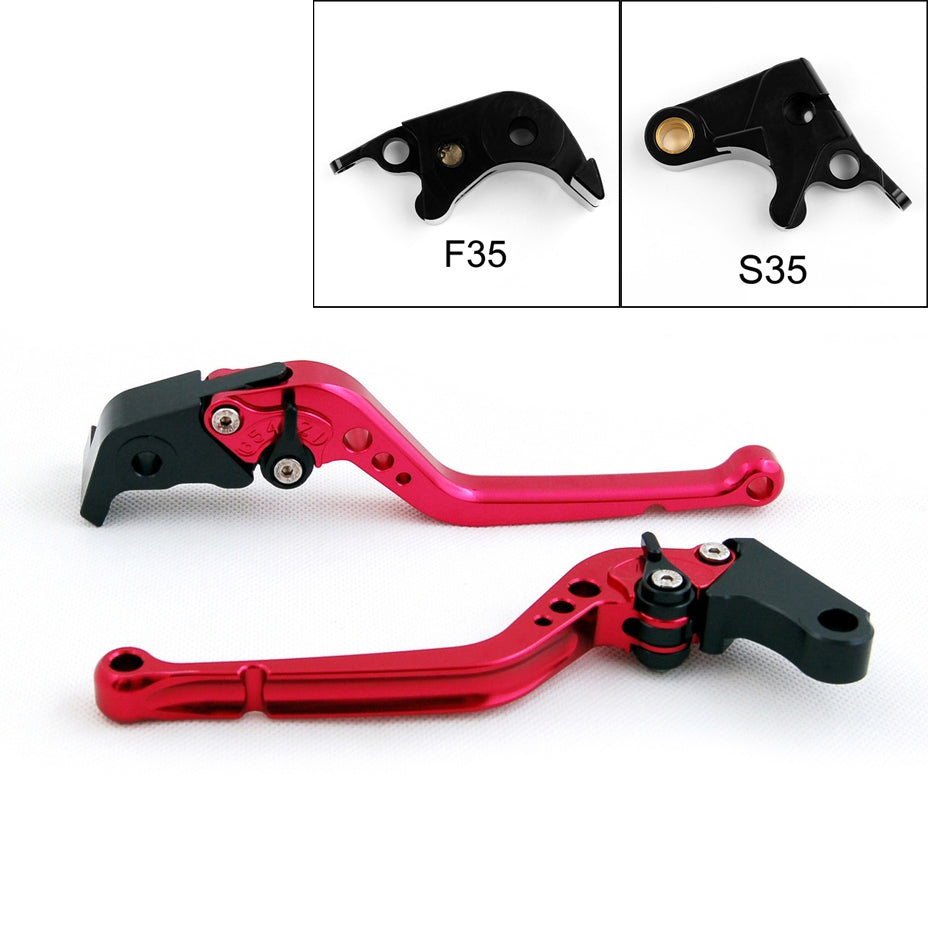 Brake Clutch Levers For Suzuki GSXR600 GSXR750 2006-2010 GSXR1000 2005-06 Black