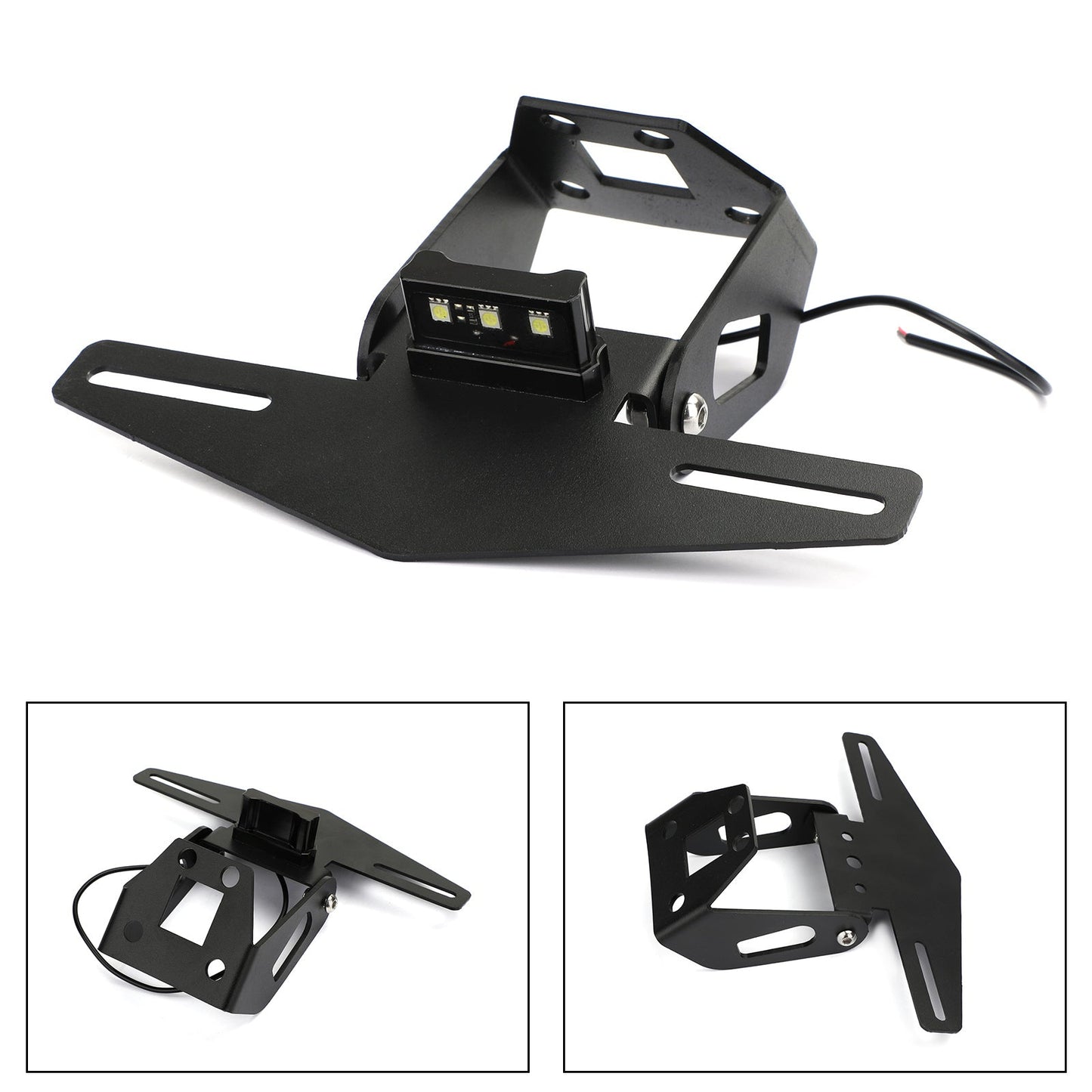 License Plate Bracket For Kawasaki NINJA 400 NINJA 250 Z400 19-20 BLK