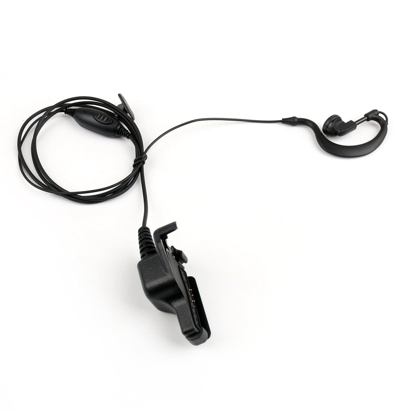 1x G-Shape Ear Hook Earpiece Headset PTT MIC For Motorola XTS5000 MTX838 GP1200