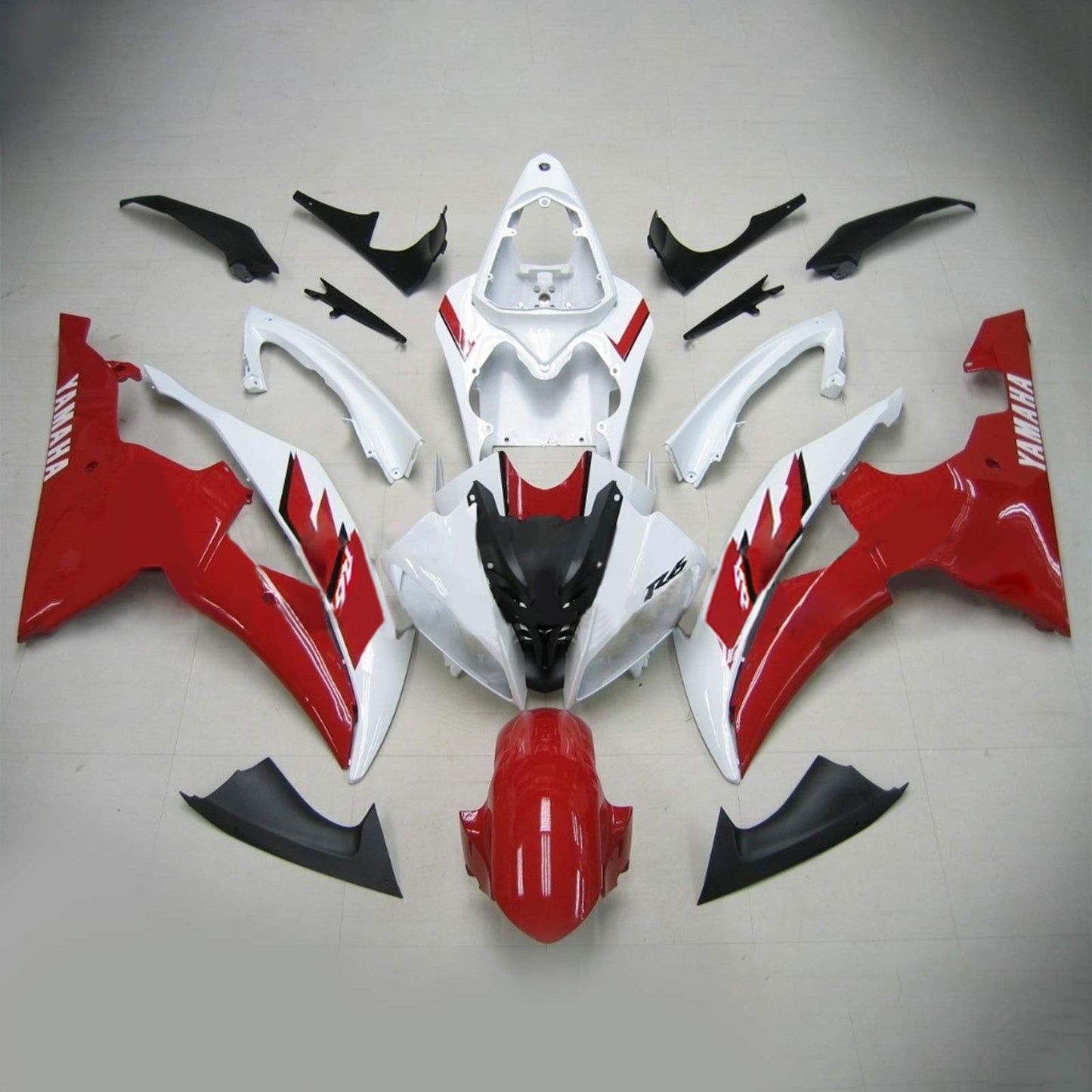 2008-2016 Yamaha YZF 600 R6 Injection Fairing Kit Bodywork Plastic ABS #165