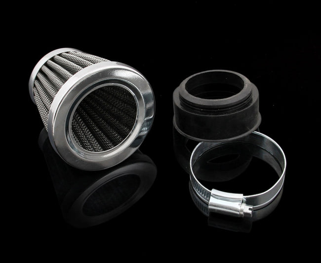38mm/39mm/40mm Cold Air Filter Pod Cleaner Kit Motorcycle Pit Bikes Moped ATV