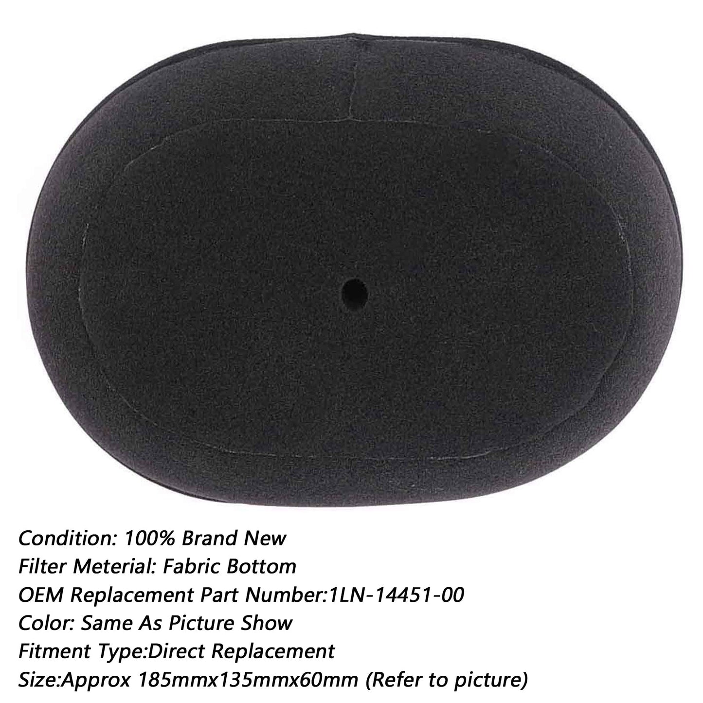 Air Filter Cleaner For Yamaha TT250R TTR250 93-06 WR250 R/X 07-17 1LN-14451-00 Generic