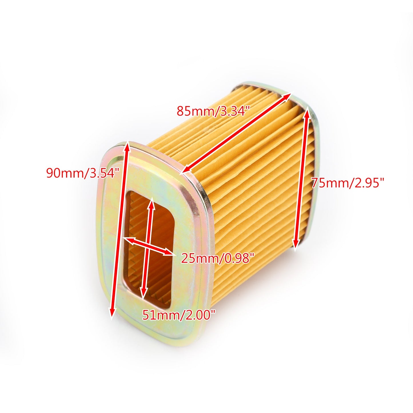 Honda 50 70 C50 C70 C90 Deluxe C100 C102 C105 CT90 CM91 Air Filter Cleaner