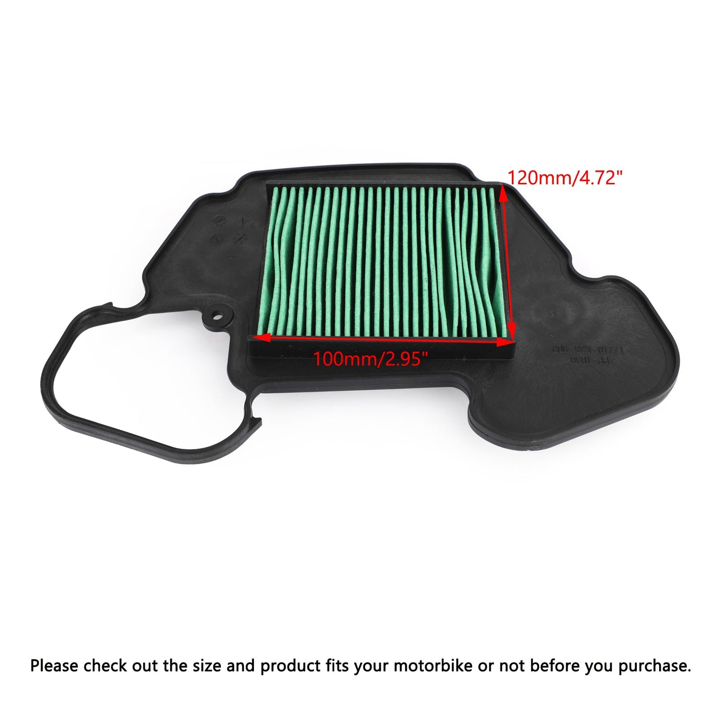 Air Filter Cleaner Element For Honda MSX125 Grom 125 2013-2019 P/N.17210-K26-900