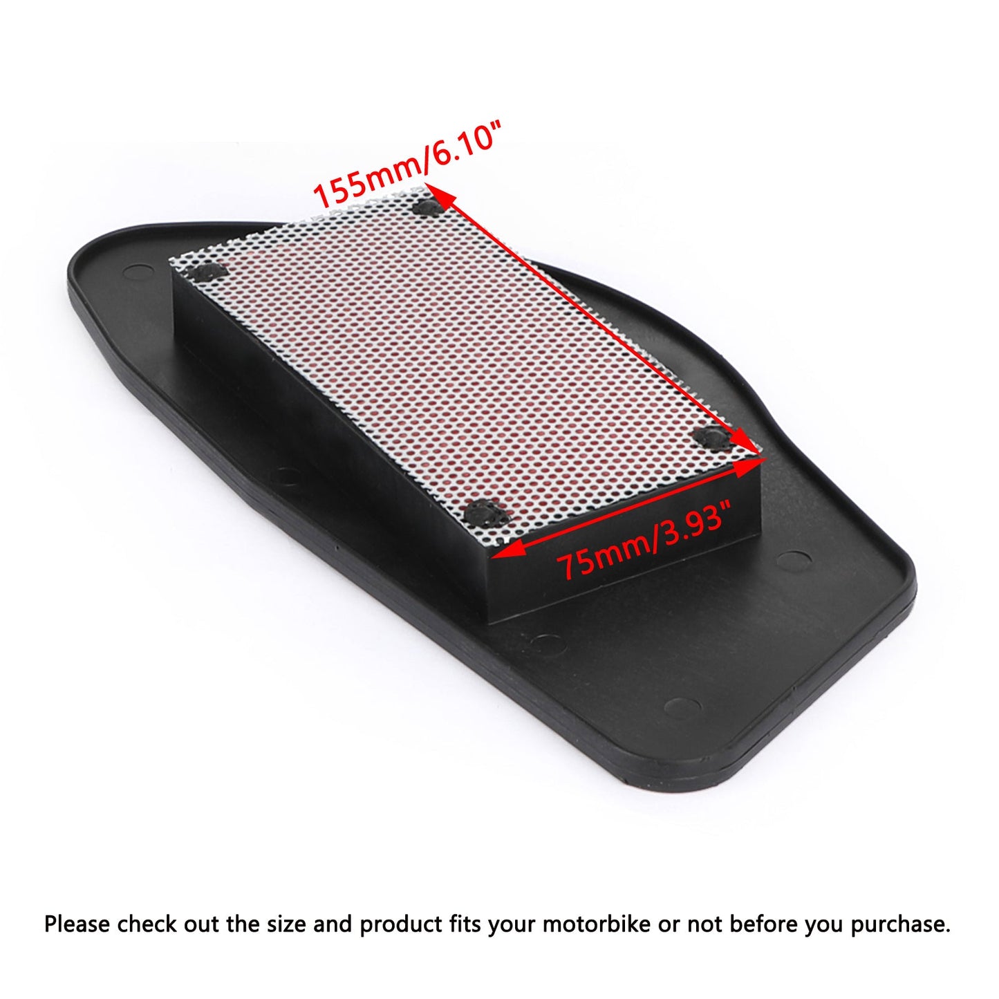 Air Filter Cleaner For Yamaha XC125 NXC125 Cygnus / Flame X 03-15 5TY-E4451-00