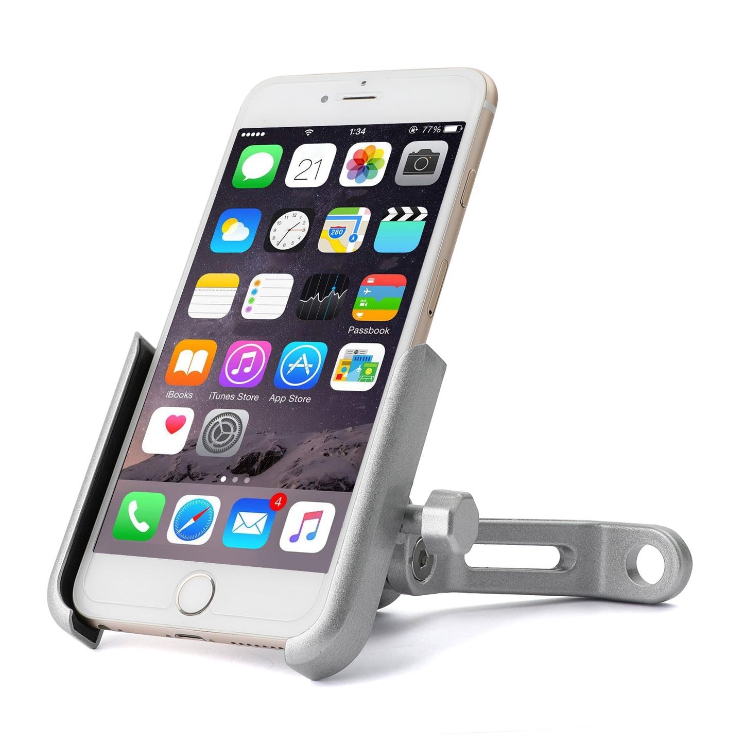 Bicycle Motorcycle Mirror 10MM Smartphone Cell Phone Mount Bracket Holder