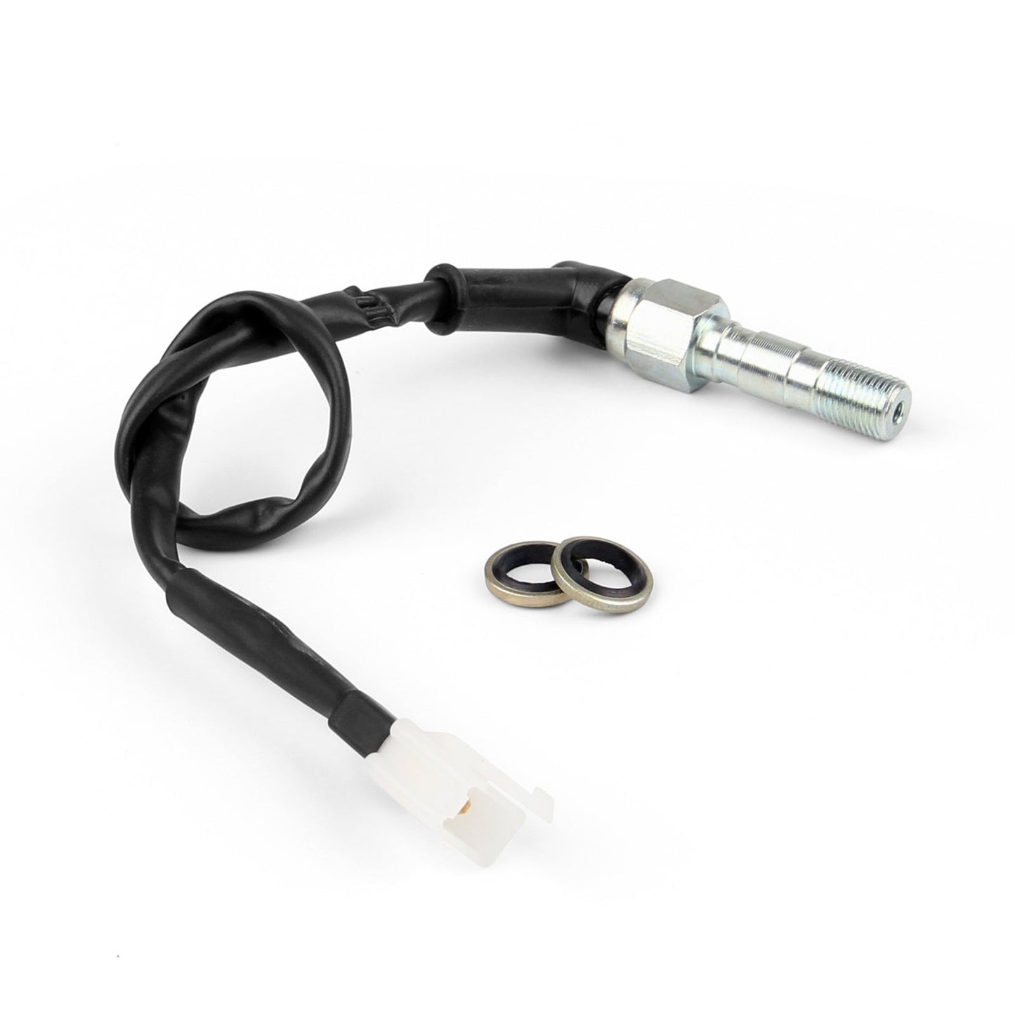 Double RearSet Hydraulic Brake Pressure Light Switch Cable Banjo bolt M10 x 1mm