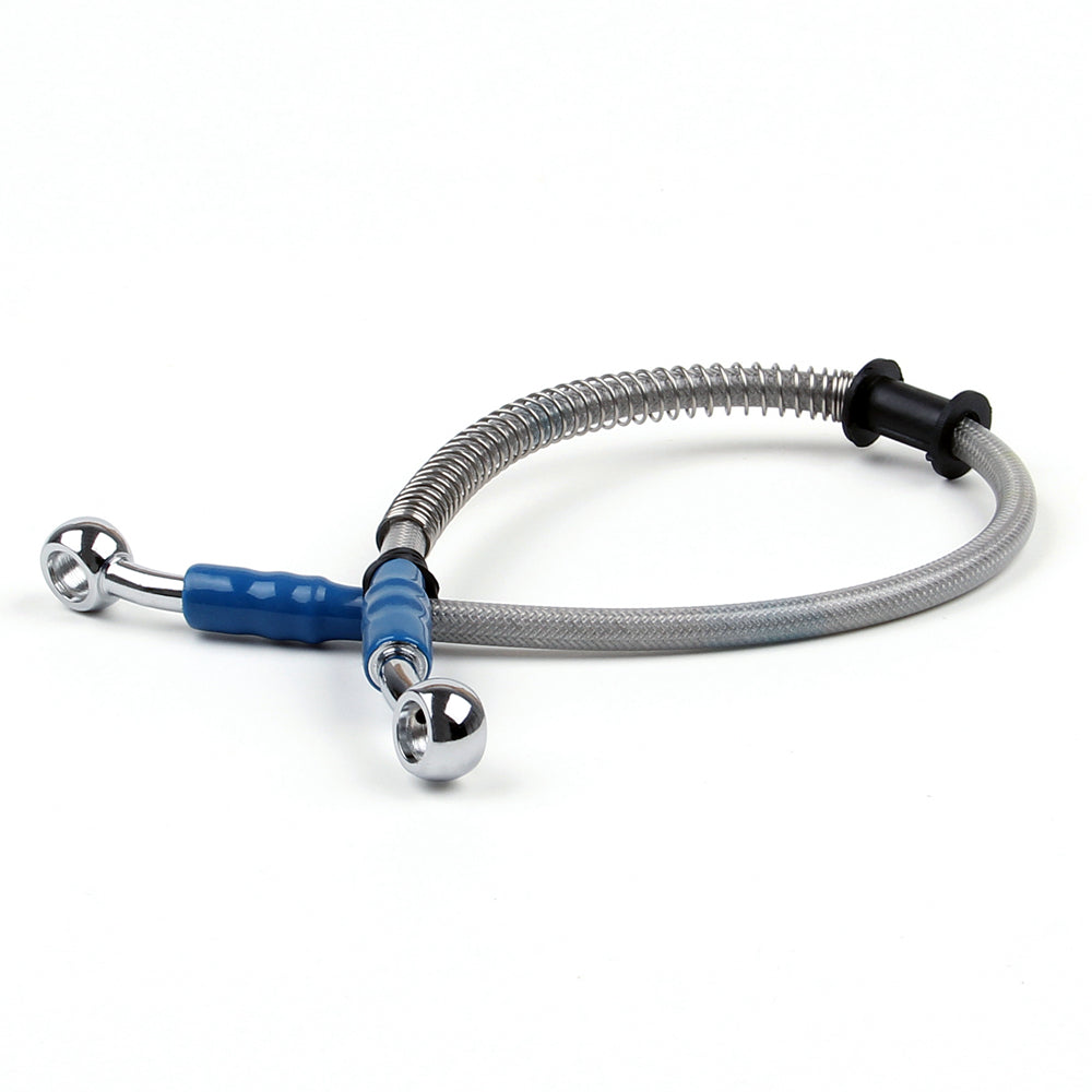 40cm/16" M10 Brake Oil Hose Line Banjo Fitting Stainless Steel End