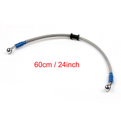 65cm/26 M10 Brake Oil Hose Line Banjo Fitting Stainless Steel End