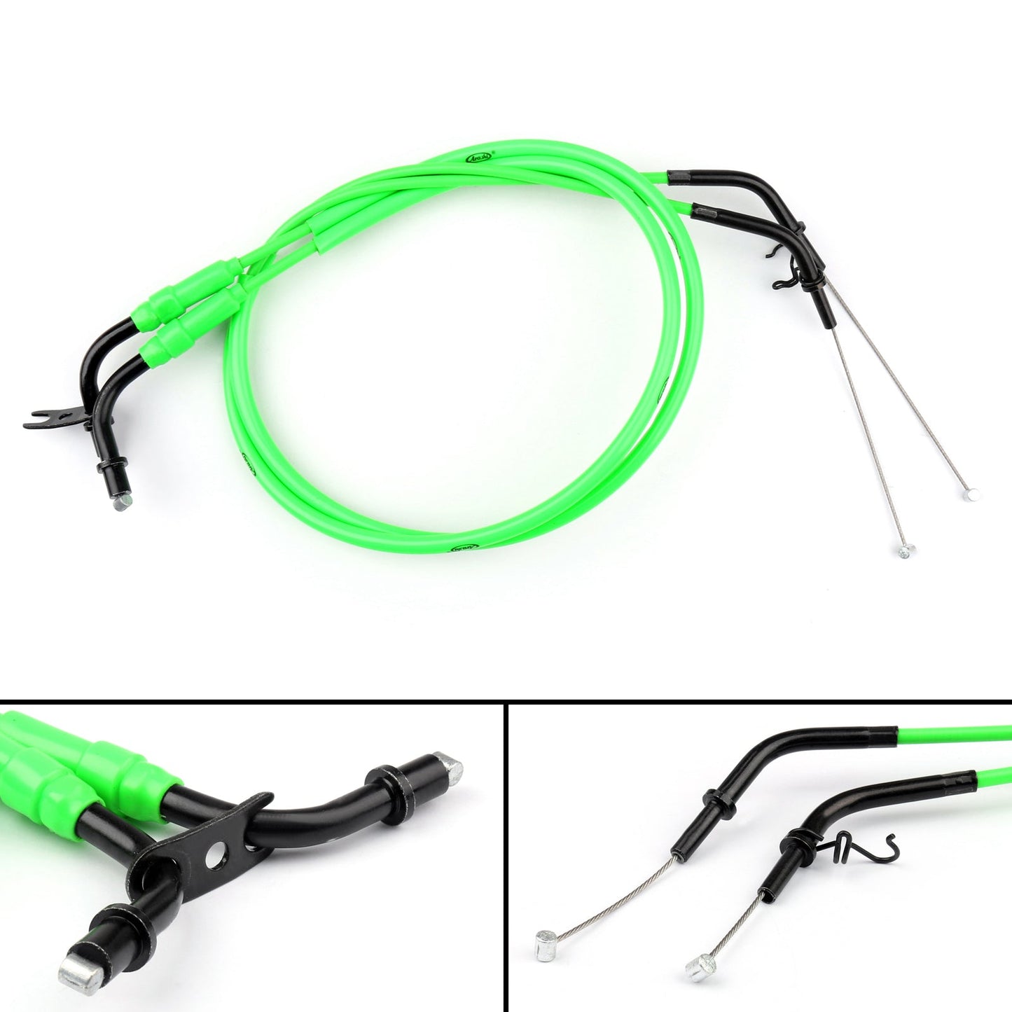 Throttle Cable Push/Pull Wire Line Gas For Kawasaki Z1000 2011-2013 Generic