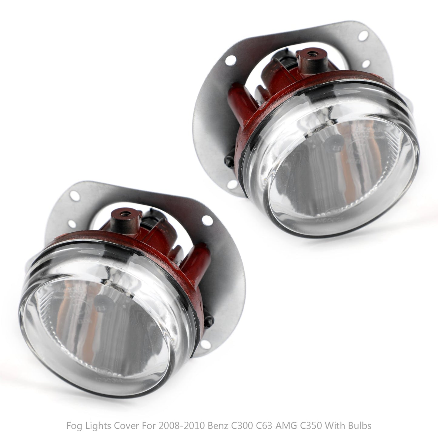 Front Fog Light Left/Right Lamp With Bulbs For 2008-2010 Benz C300 C63 AMG C350 Generic