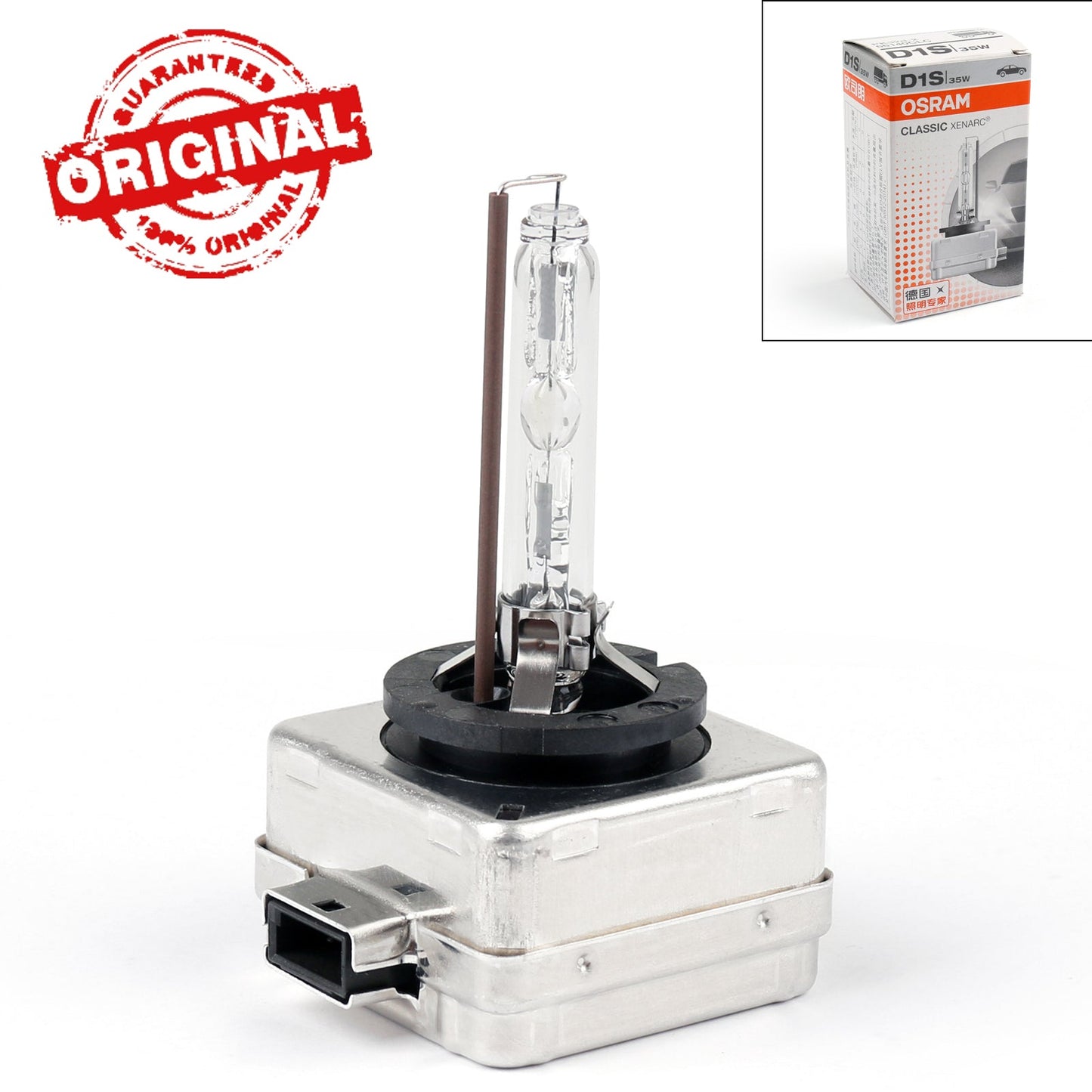 New OEM OSRAM Xenarc D1S 66144 Original 4300K HID Xenon Headlight Bulb Lamp