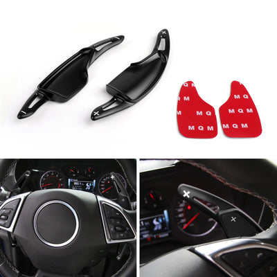 Steering Wheel Shift Paddle Shifter Extension For Chevrolet Camaro 2016-2018 Red