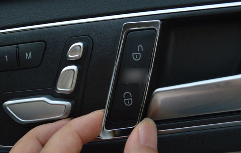 Seat Adjusting Button Frame Trim Cover For Benz E Class W212 E250/300 2010-15 SL