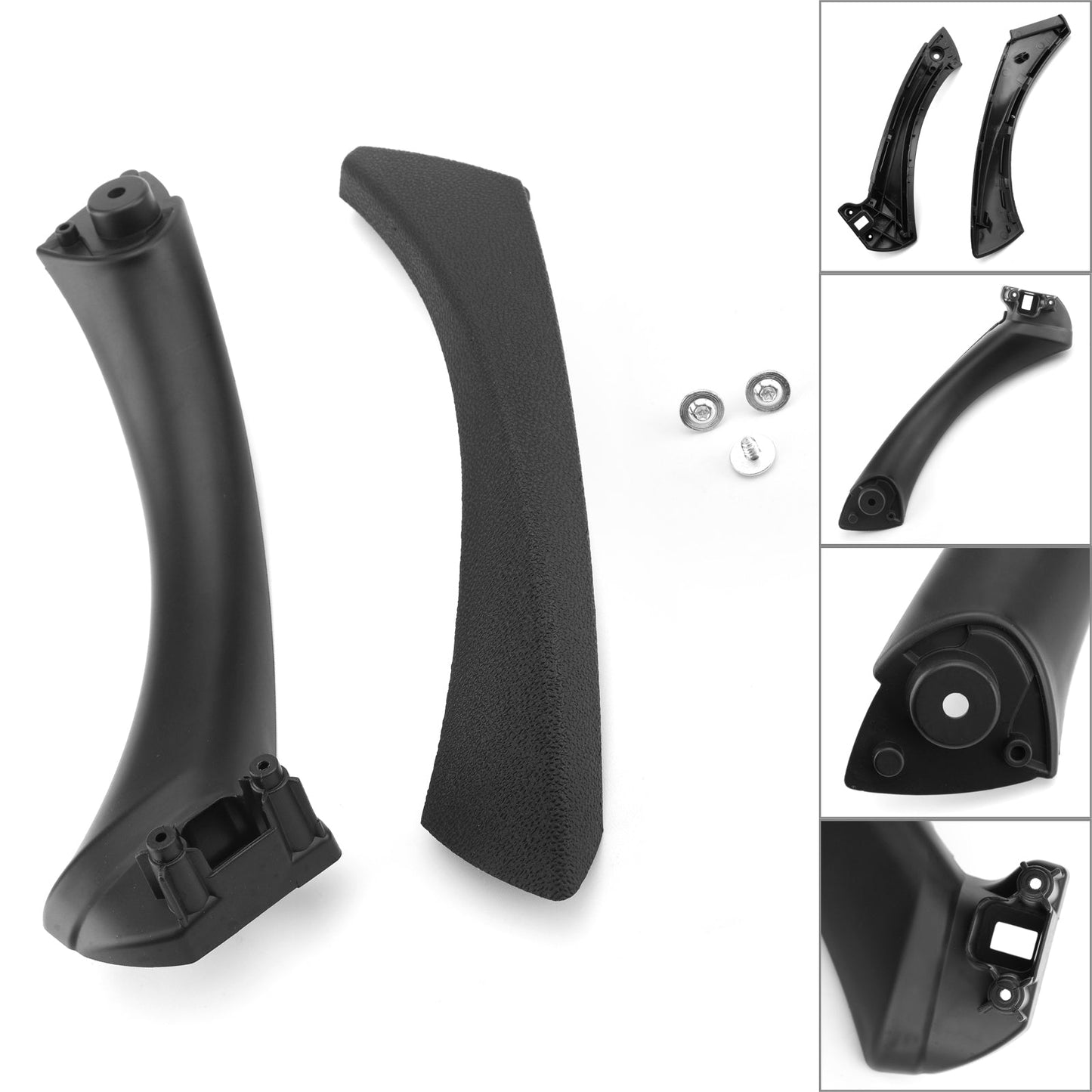 Inner Door Panel Handle Outer Pull Trim Cover For BMW E90 318 Right Side