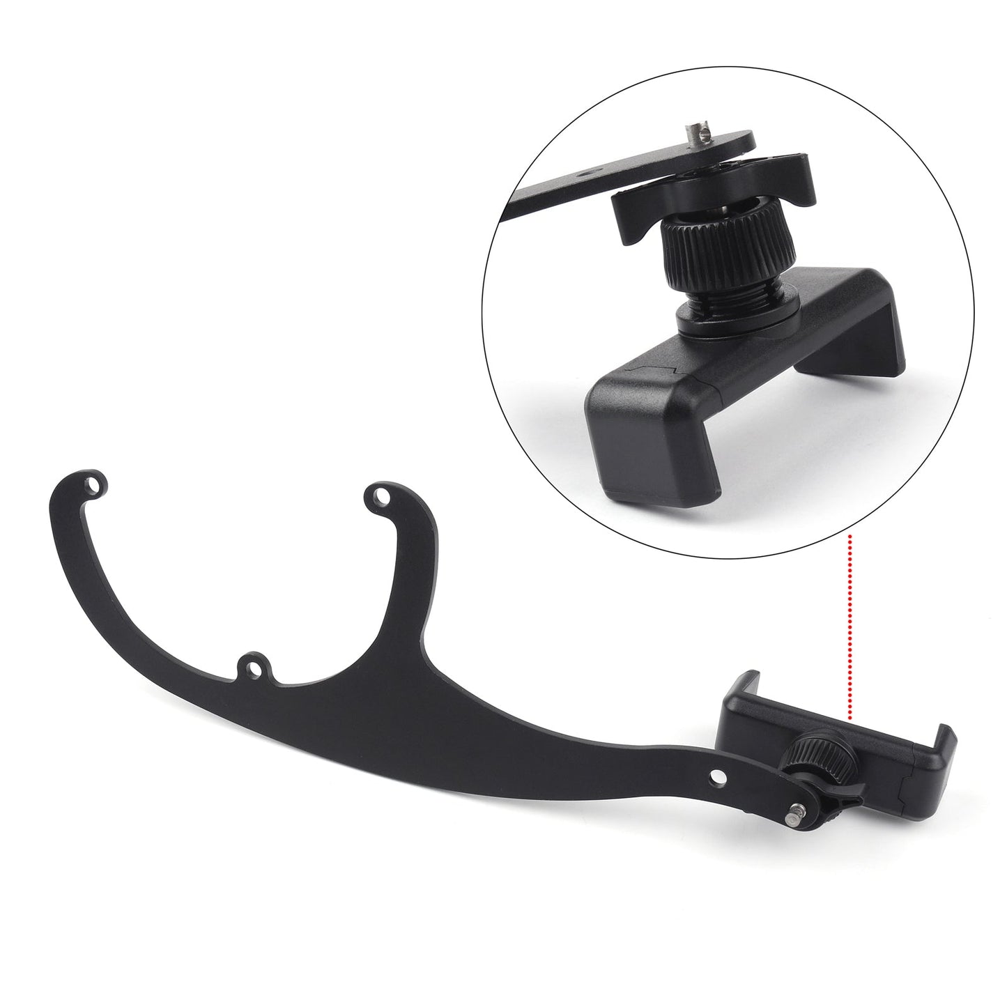 Mini Cooper R55 R56 Rotation Car Moible Phone Mount Cradle Holder Stand
