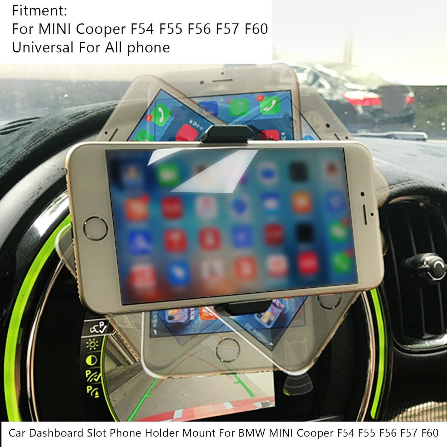 Bmw Mini Cooper F54 F55 F56 F57 F60 Car Mount For Phone Stand Holder Perfect