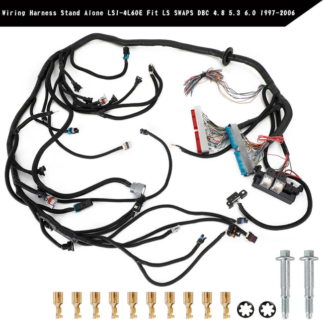 Wiring Harness Stand Alone LS1-4L60E Fit LS SWAPS DBC 4.8 5.3 6.0 1997-2006