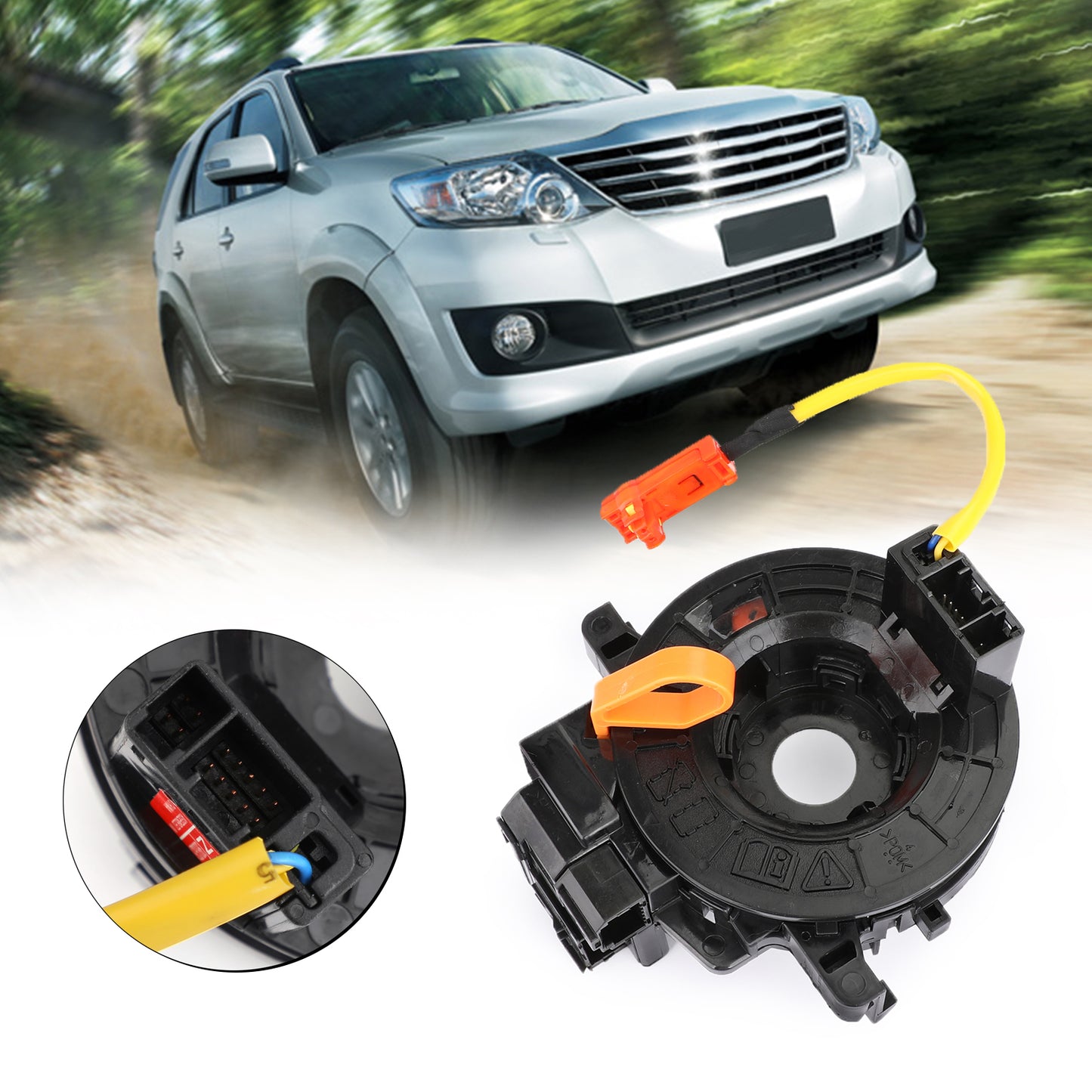 NEW Airbag Spiral Cable Clock Spring 843060K051 For Toyota Hilux Innova Fortuner Generic
