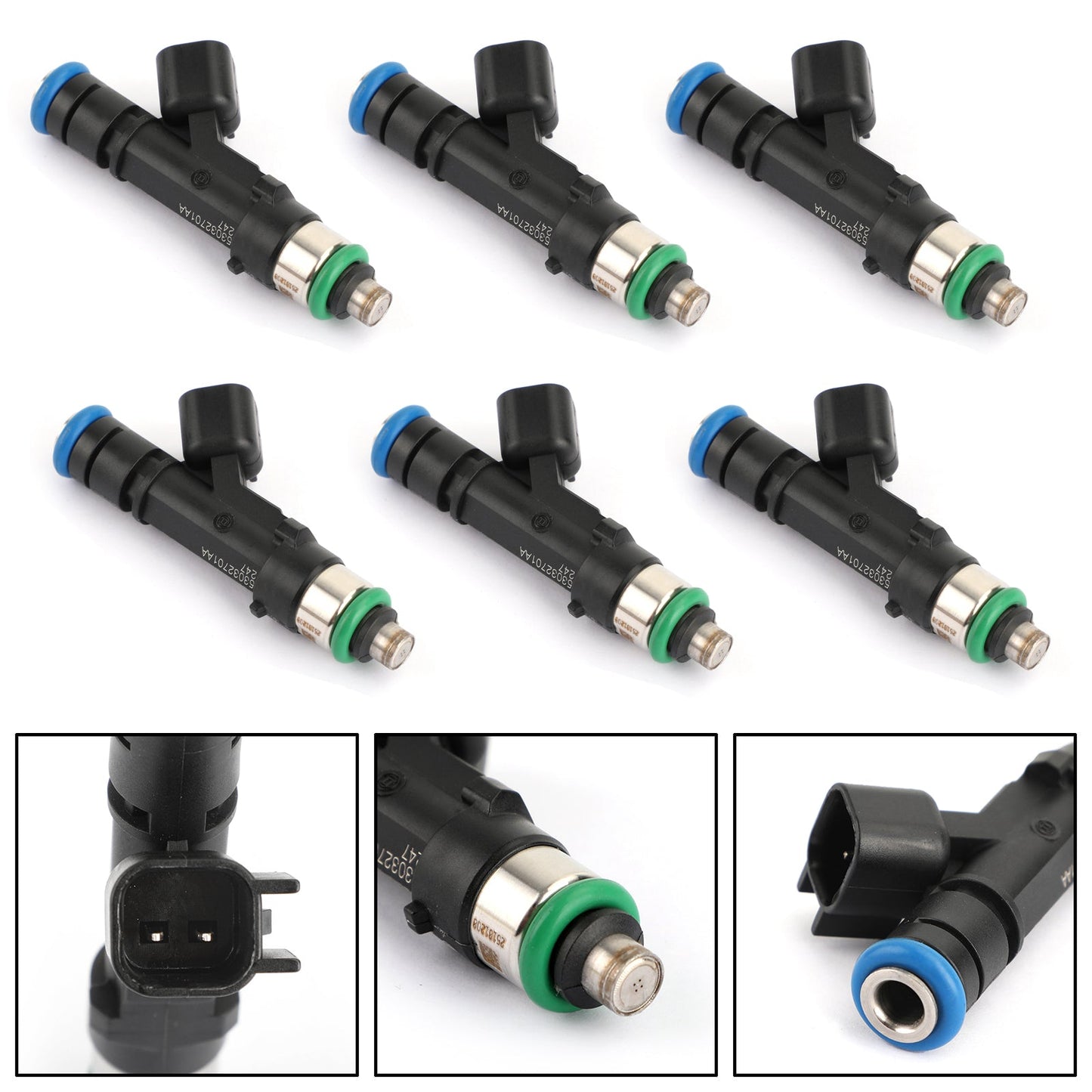 6Pcs Upgrades Fuel Injectors For 2004-12 Liberty 3.7L 0280158020 53032701AA