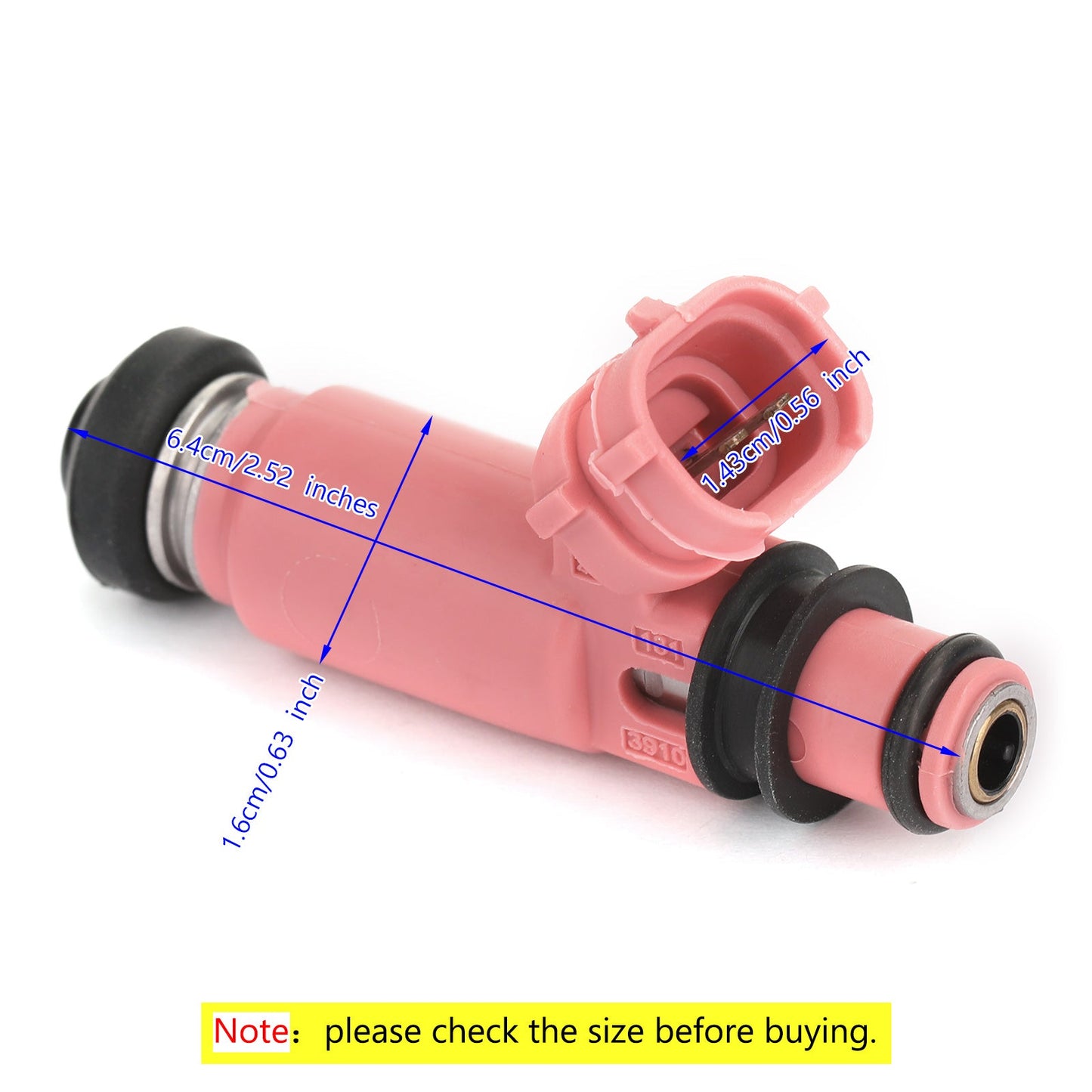 1Pcs Pink 565cc Fuel Injectors For STI WRX Forester 16611-AA370