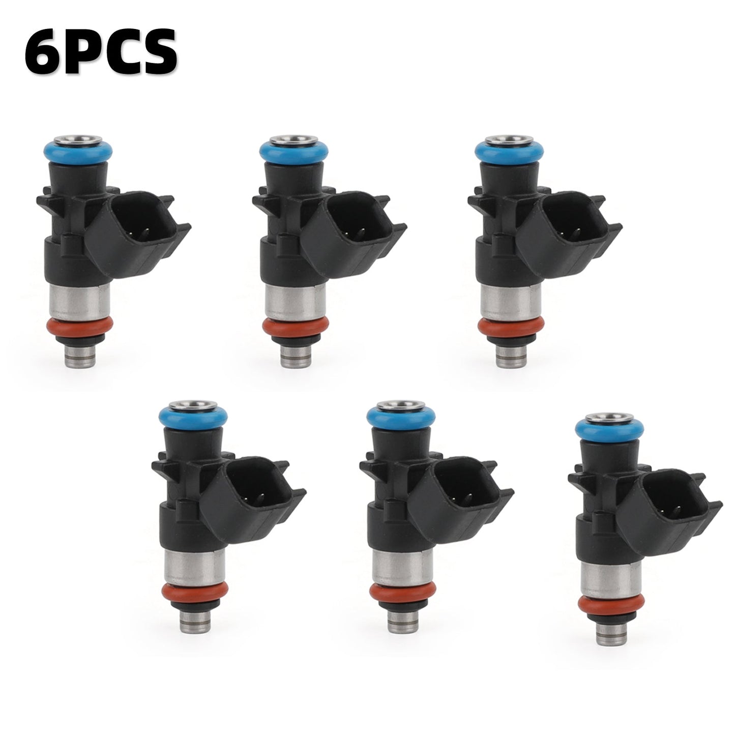 6pcs Fuel Injectors Fit Chrysler 12-17 Wranger 14-17 Ram 3.6L 0280158233