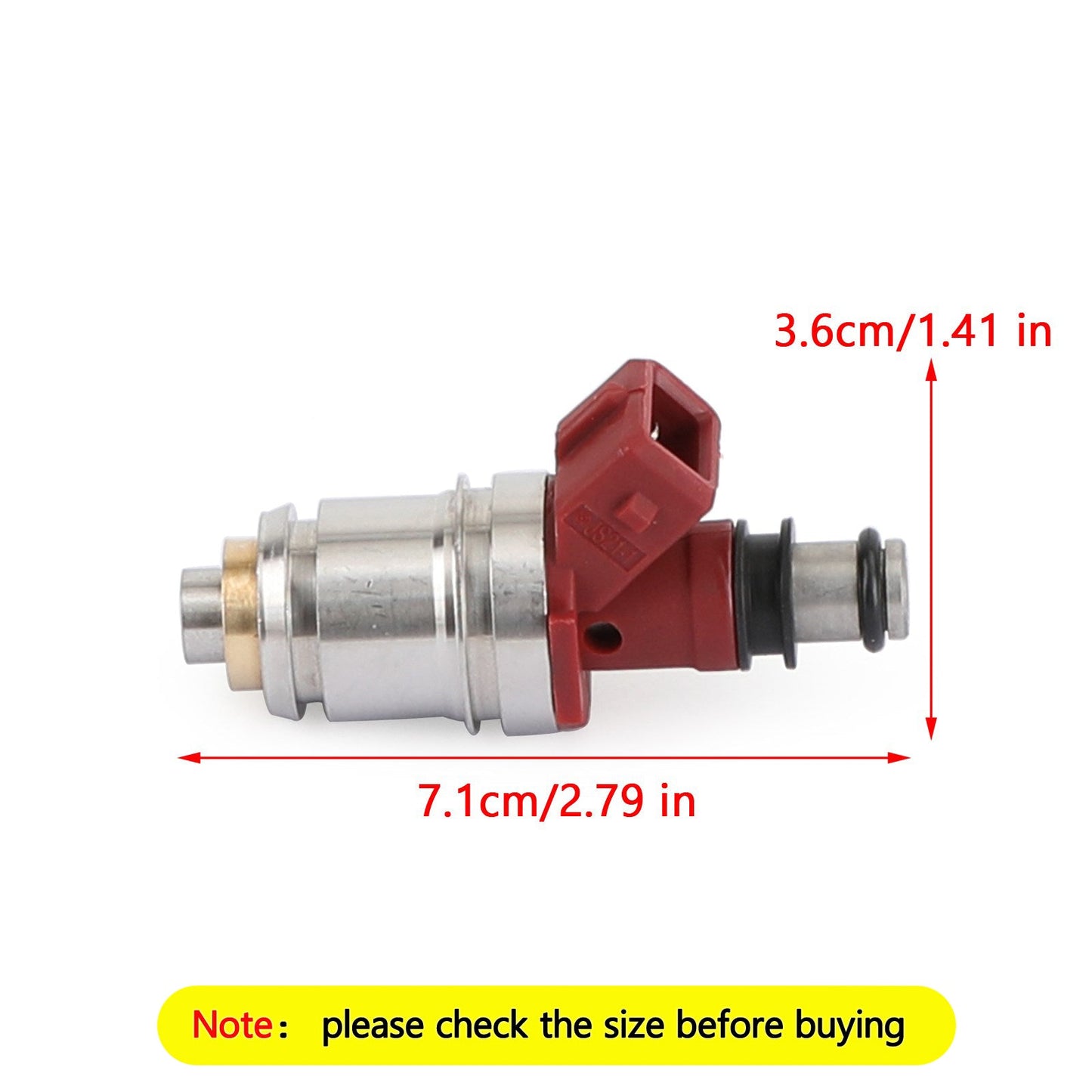 1Pcs Fuel Injectors 16600-86G00 Fit 1990-1995 Nissan Pickup D21 2.4L I4