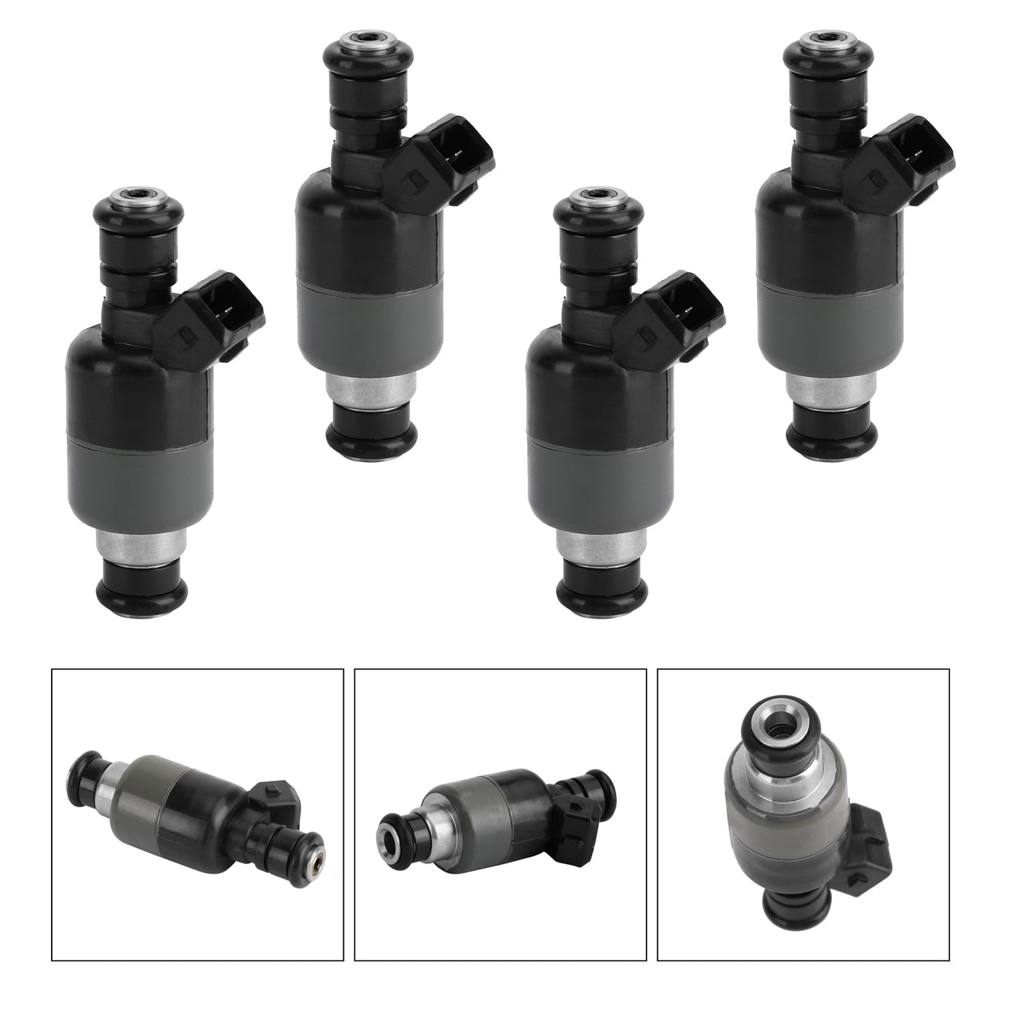 4pcs Fuel Injector Fit Daewoo Lanos Cielo Corsa 1.5L 1.6L 1999-2002 17103677