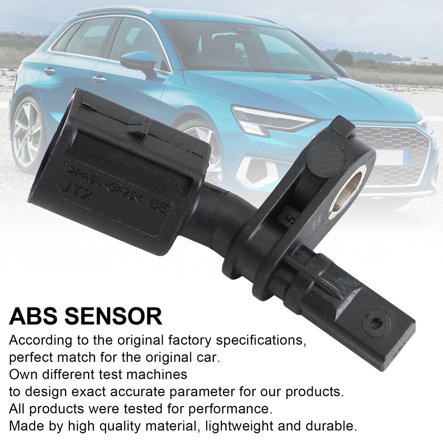 ABS Wheel Speed Sensor Front Left for Audi A3 for VW Golf Skoda 6Q0927803A