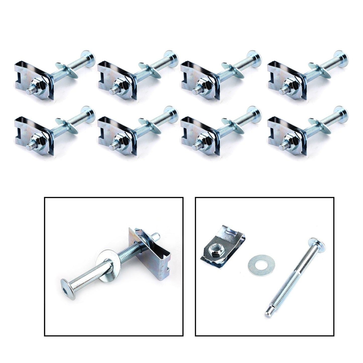 Bed Mounting Hardware Kit For 99-14 Ford F250 F350 F450 F550 Super Duty Generic