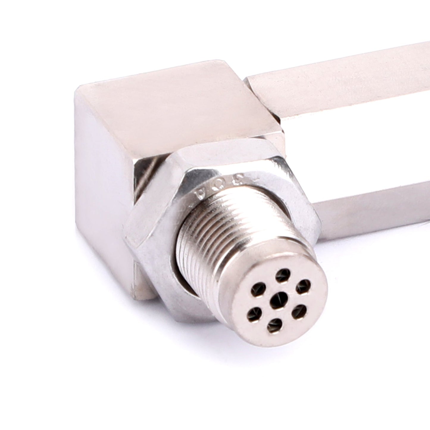 90 O2 Sensor Spacer Engine Light CEL Check Bung Mini Converter Connector Universal