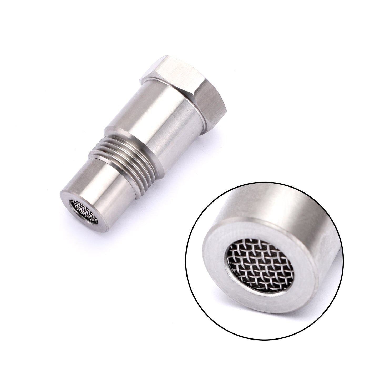 M18 1.5 O2 Sensor CEL Check Engine Light Spacer Without Catalytic Converter