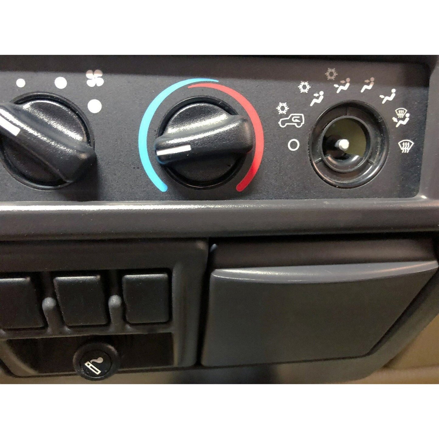Heater A/C Blower Fan Speed Control Knob Black Fits 1999-2006 Wrangler TJ Generic