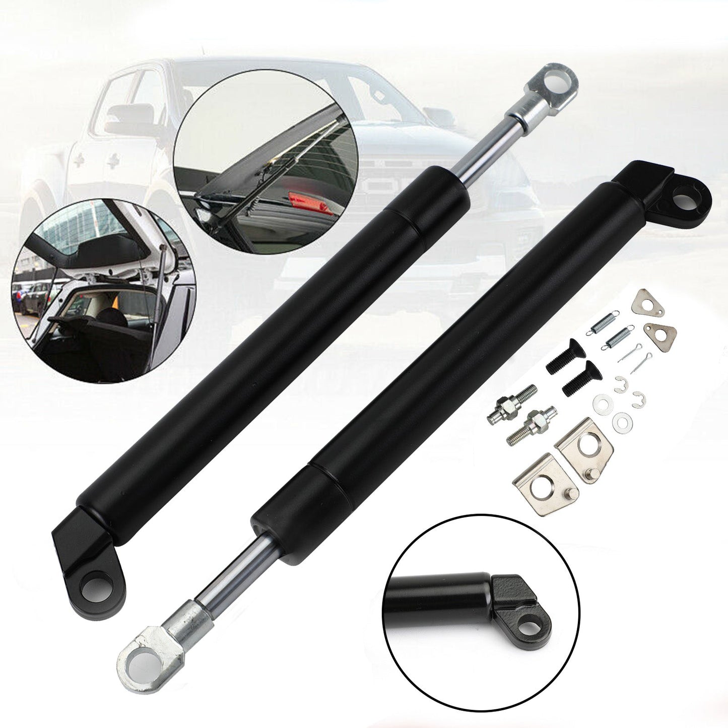 2X Car Rear Tailgate Damper Strut Slow Down Fit For Ford PX Ranger 11-17
