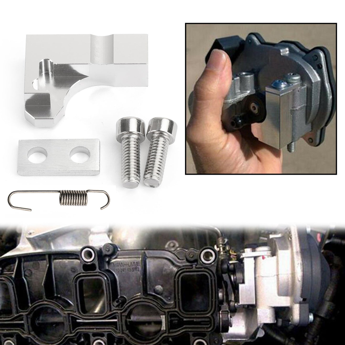 P2015/Repair Bracket Fits VW Audi Skoda Seat 2.0 TDI CR Alu Manifold 03L129711E