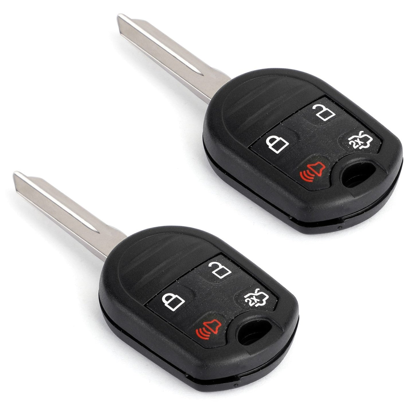 2PCS Keyless Remote Start Key Fob For Ford 2011 2012 2013 2014 2015 2016 F150 F350
