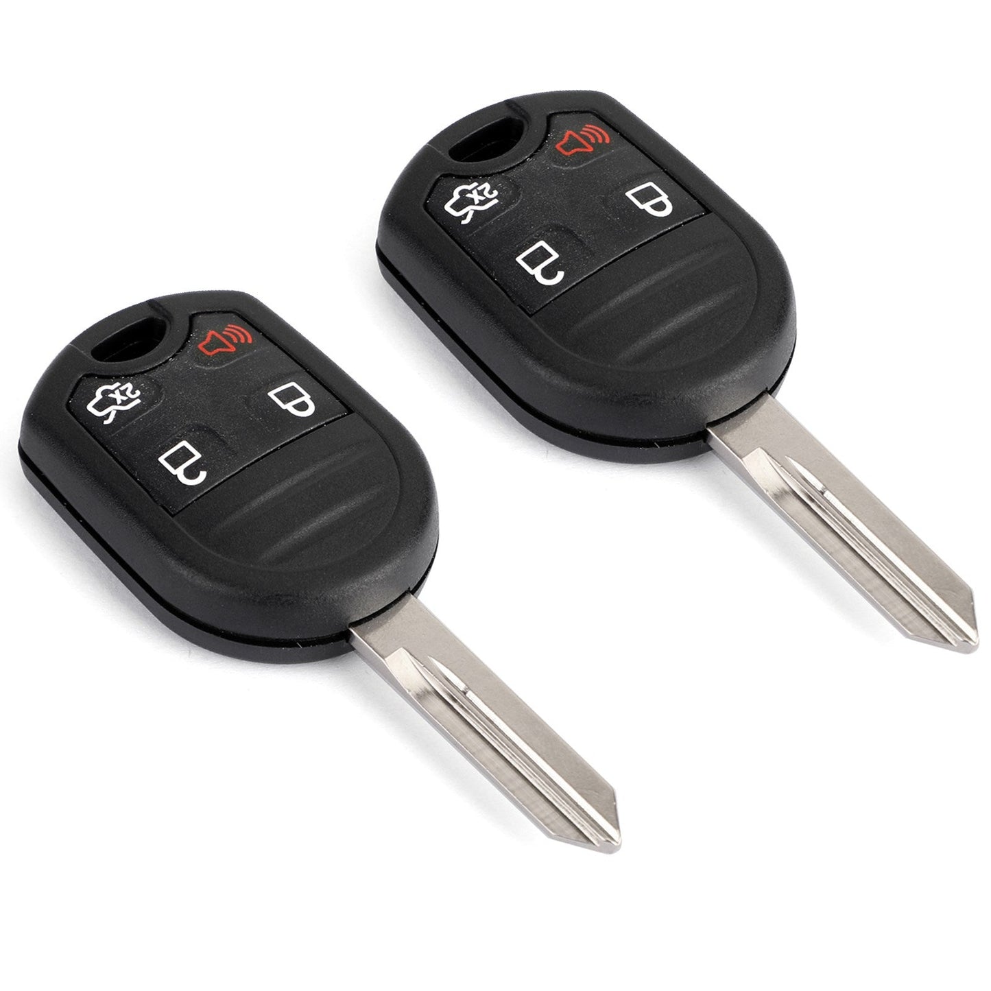 2PCS Keyless Remote Start Key Fob For Ford 2011 2012 2013 2014 2015 2016 F150 F350