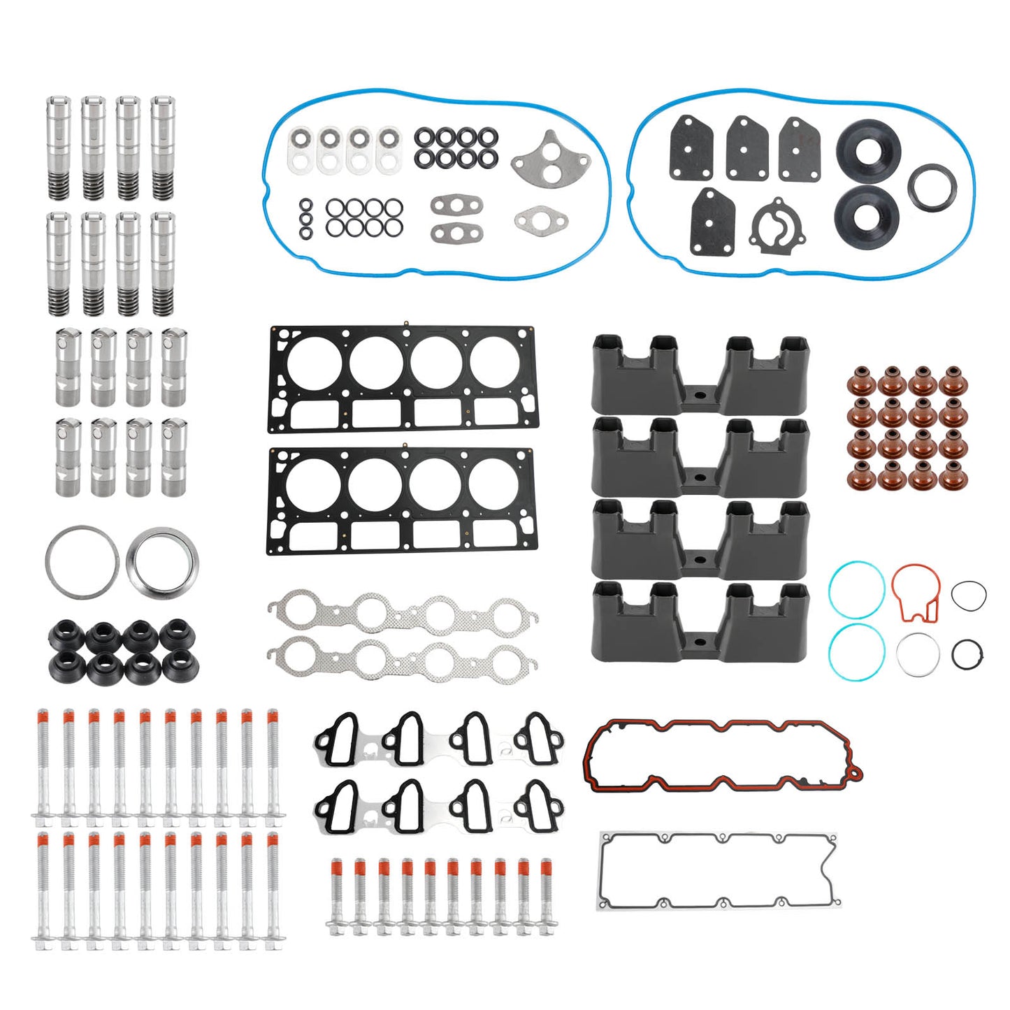 AFM Lifter Replacement Kit Head Gasket Set Head Bolts Lifters Guides for GM 5.3