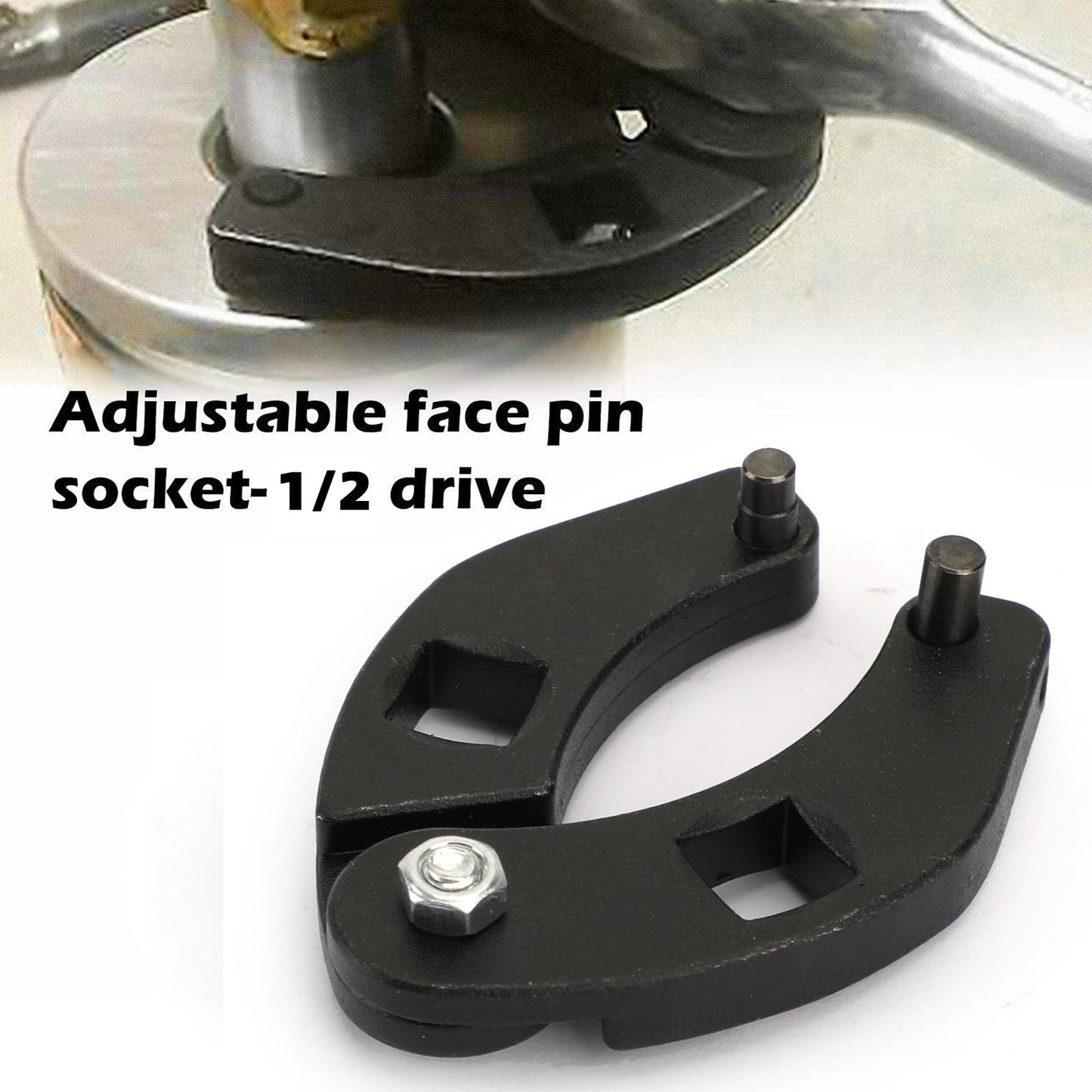 Adjustable Gland Nut Wrench 1266+7463 Spanner Tool Set for Hydraulic Cylinder