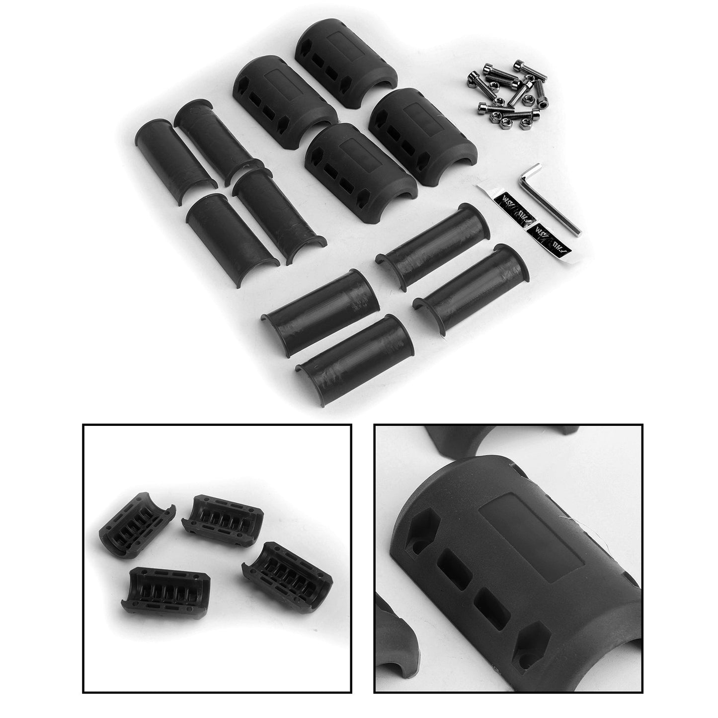 Engine Crash Bar Protector Bumper Guard Block 22-28mm For BMW R1200GS F700/800GS
