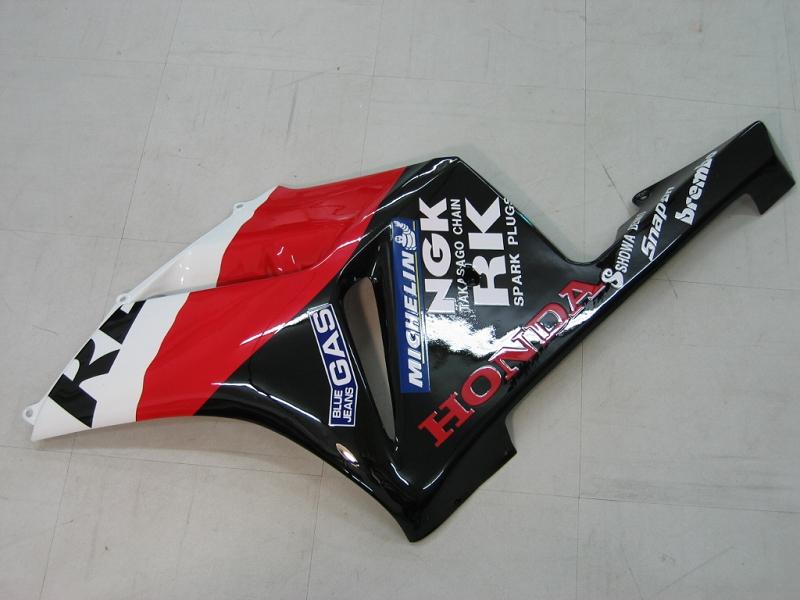 2004-2005 Honda CBR 1000 RR Amotopart Fairings Black Orange Repsol Racing Customs Fairing