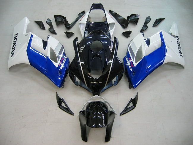 2004-2005 Honda CBR 1000 RR Amotopart Fairings White Blue Black CBR Racing Customs Fairing