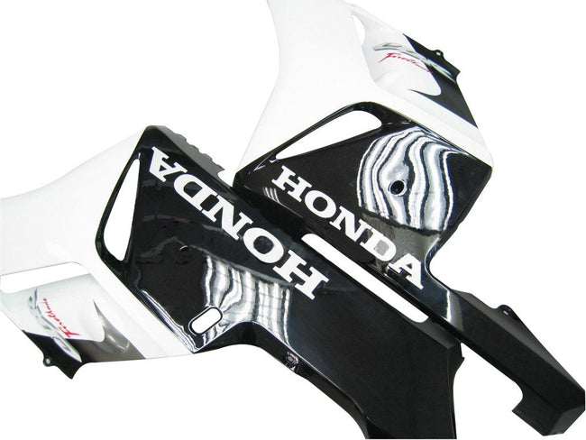2004-2005 Honda CBR 1000 RR Amotopart Fairings White Black CBR Racing Customs Fairing