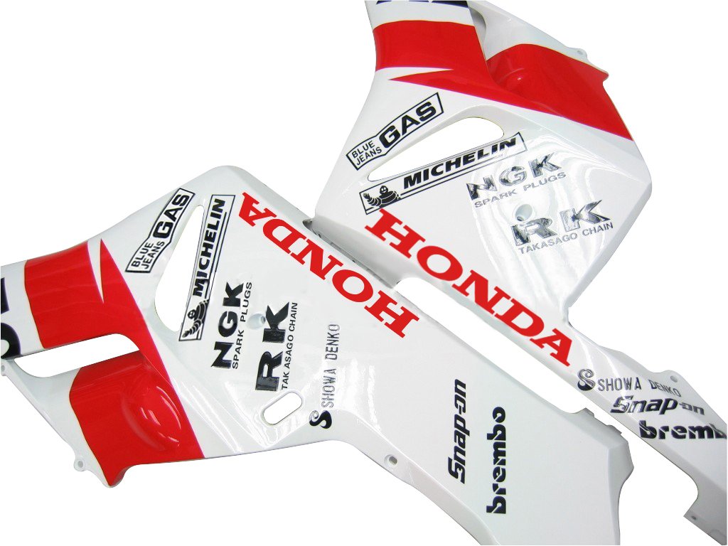 2004-2005 Honda CBR 1000 RR Amotopart Fairings White Orange Repsol Racing Customs Fairing