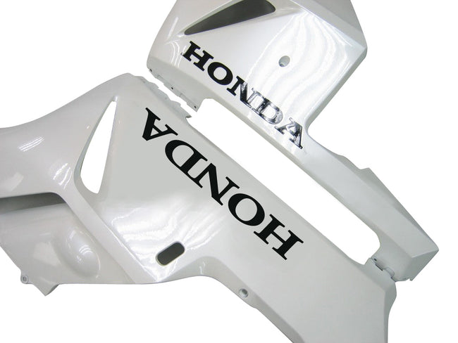 2004-2005 Honda CBR 1000 RR Amotopart Fairings White Metallic Silver CBR Racing Customs Fairing
