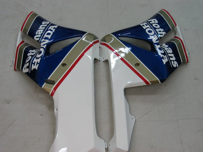2004-2005 Honda CBR 1000 RR Amotopart Fairings Multi-Color Rothmans Honda Racing Customs Fairing
