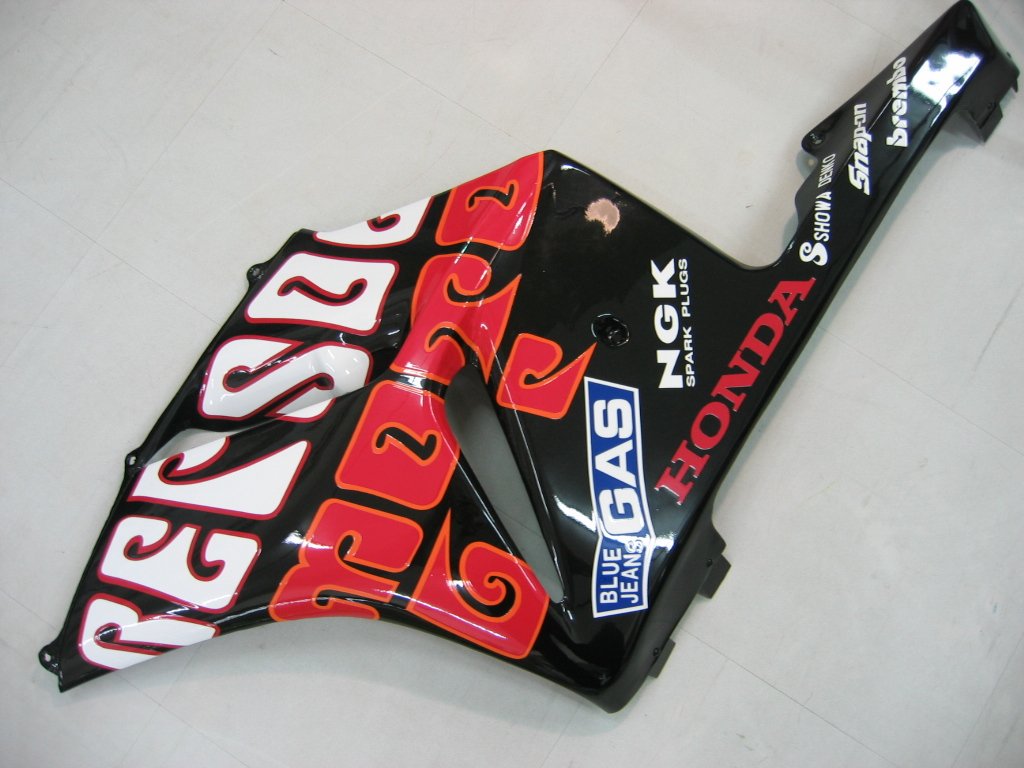 2004-2005 Honda CBR 1000 RR Black Green Valentino Rossi Racing Amotopart Fairings