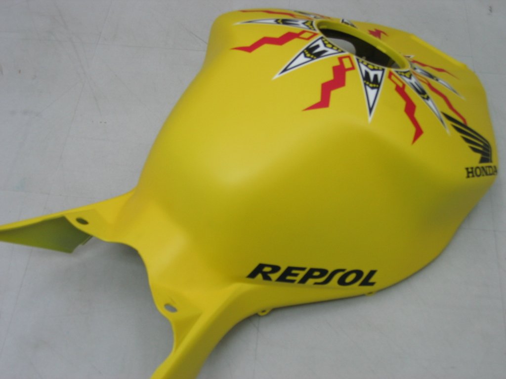 2006-2007 Honda CBR 1000 RR Black Yellow Valentino Rossi Racing Amotopart Fairings