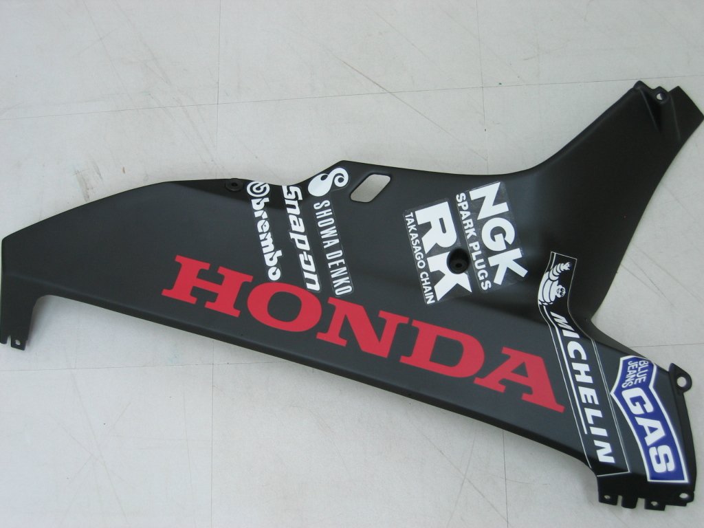 2006-2007 Honda CBR 1000 RR Black Yellow Valentino Rossi Racing Amotopart Fairings